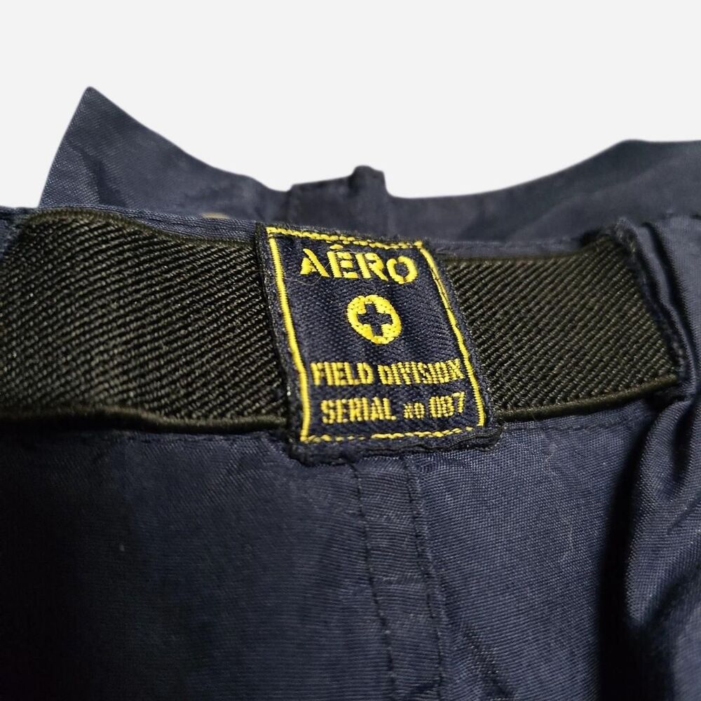 Vintage Y2K Aeropostale Nylon Cargos with cinch belt size M-L - Picture 8 of 8